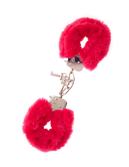 DREAM TOYS HANDCUFFS WITH PLUSH RED