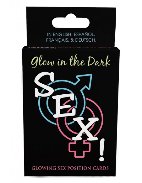 GLOW-IN-THE-DARK SEX! CARDS