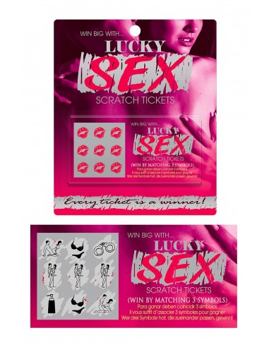 LUCKY SEX SCRATCH TICKETS