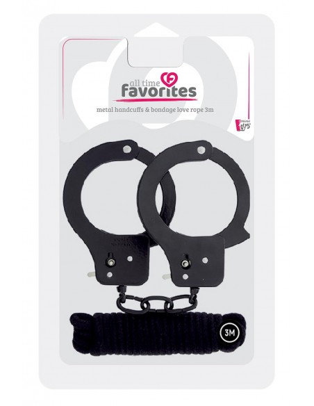 ALL TIME FAVORITES METAL CUFFS & ROPE 3M