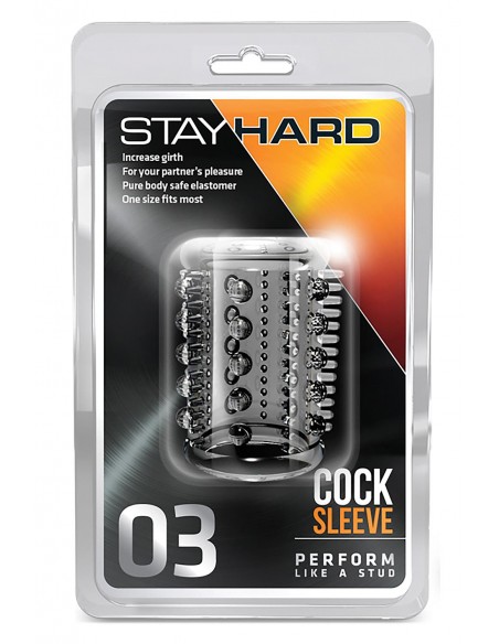 STAY HARD COCK SLEEVE 03 CLEAR