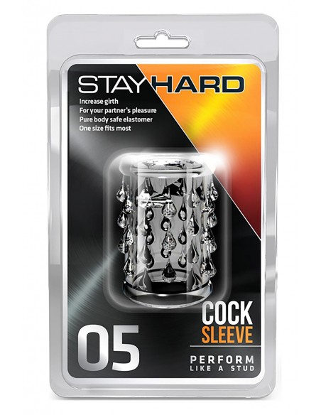 STAY HARD COCK SLEEVE 05 CLEAR