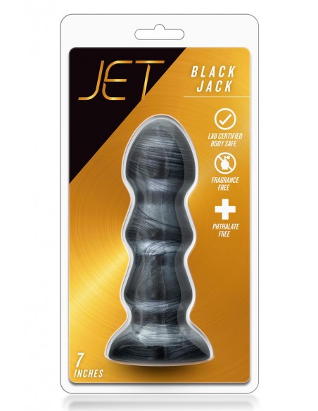 JET BLACK JACK CARBON METALLIC BLACK