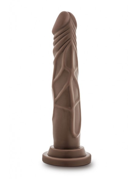 DR. SKIN REALISTIC COCK 7.5 CHOCOLATE