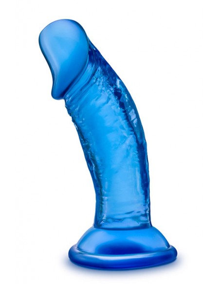 B YOURS SWEET N SMALL 4INCH DILDO BLUE