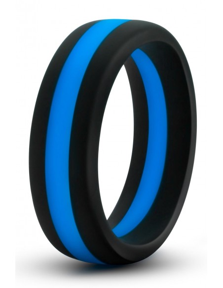 PERFORMANCE SILICONE GO PRO COCK RING BLACK/BLUE