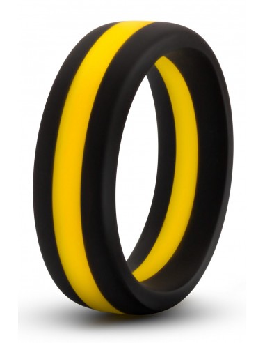 PERFORMANCE SILICONE GO PRO COCK RING BLACK/YELLOW