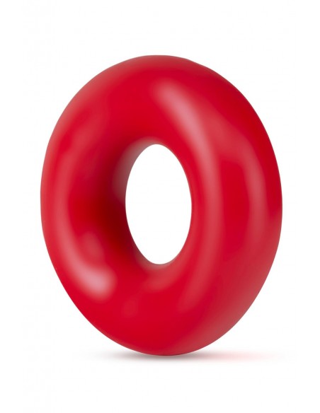 STAY HARD DONUT RINGS OVERSIZED RED