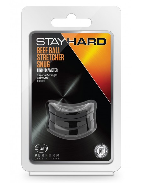 STAY HARD BEEF BALL STRETCHER SNUG BLACK