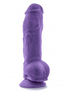 AU NATUREL BOLD BIG BOY 10 INCH DILDO PURPLE