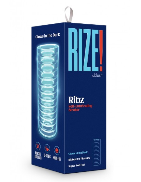 RIZE RIBZ SELF LUBRICATING STROKER CLEAR