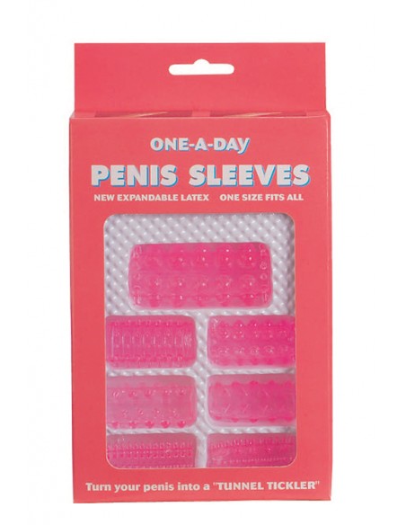ONE-A-DAY PENIS SLEEVES PINK