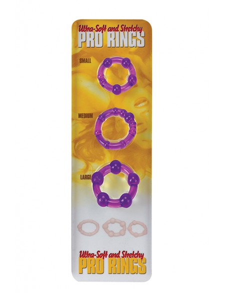 ULTRA SOFT & STRETCHY PRO RINGS PURPLE