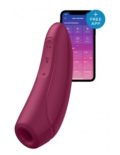 SATISFYER CURVY1+ ROSE RED