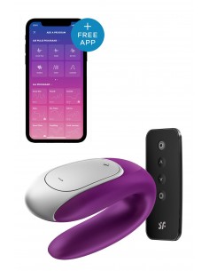 SATISFYER DOUBLE FUN VIOLET