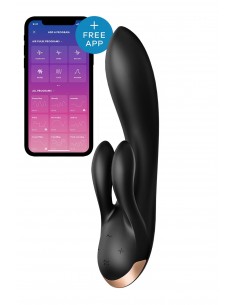 SATISFYER DOUBLE FLEX BLACK