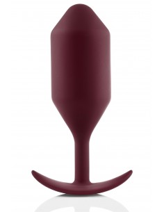 B-VIBE SNUG PLUG 5 DARK RED